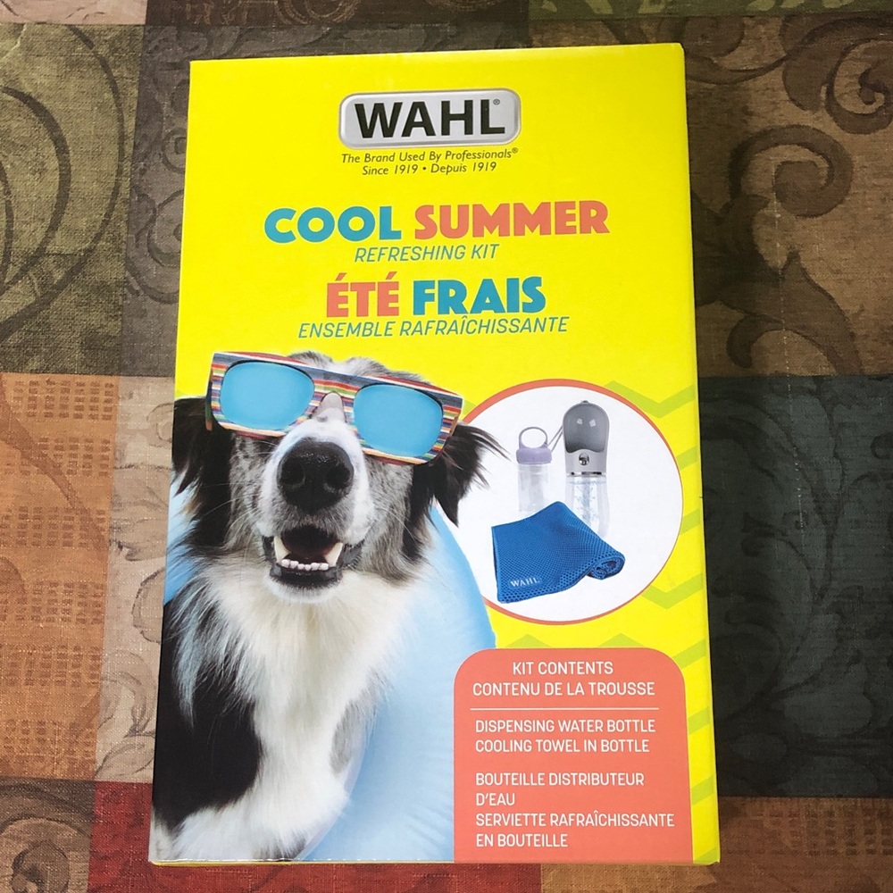 🛍️5/$20🛍️BNIB Wahl Cool Summer Travel Kit for Dogs